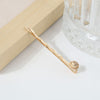 Fashion Flower Metal Plating Hair Clip 1 Piece