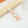 Fashion Flower Metal Plating Hair Clip 1 Piece