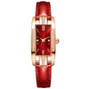 Casual Color Block Buckle Quartz Women'S Watches