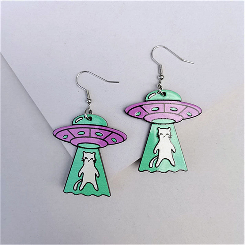 Novelty  Arylic Women'S Drop Earrings 1 Pair