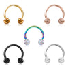 Fashion C Shape Stainless Steel Nose Ring