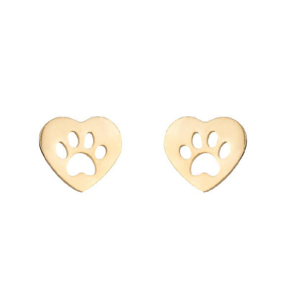 Fashion Geometric Stainless Steel Plating Ear Studs 1 Pair