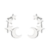 Fashion Geometric Stainless Steel Plating Ear Studs 1 Pair