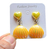 Fashion Mermaid Shell Resin 1 Pair