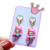 Fashion Mermaid Shell Resin 1 Pair