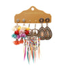 3 Pairs Bohemian Geometric Alloy Tassel Women's Earrings