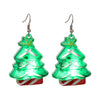 Fashion Christmas Tree Santa Claus Plastic Women's Drop Earrings 1 Pair