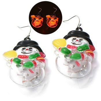 Fashion Christmas Tree Santa Claus Plastic Women's Drop Earrings 1 Pair