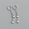 1 Pair Simple Style Geometric Plating Copper Drop Earrings