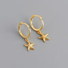 1 Pair Simple Style Geometric Plating Copper Drop Earrings