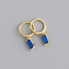 1 Pair Simple Style Geometric Plating Copper Drop Earrings