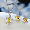Retro Simple Style Round Alloy Metal Plating Inlay Rhinestones Glass White Gold Plated Women's Earrings Necklace