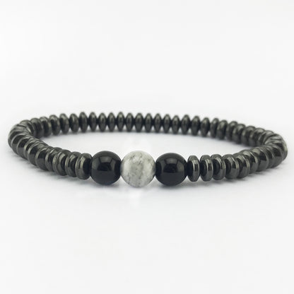 Fashion Round Magnetic Material Anti-agate Wholesale Bracelets