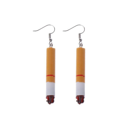 Fashion Color Block Plastic Resin Women's Drop Earrings 1 Pair