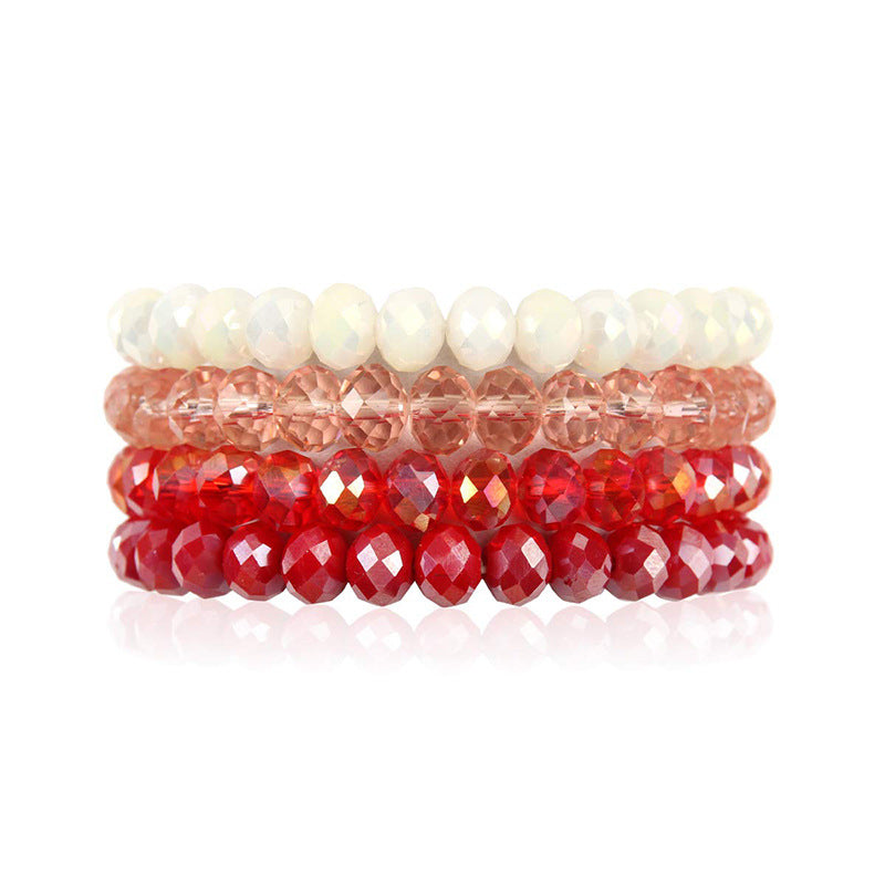 Fashion Solid Color Crystal Wholesale Bracelets