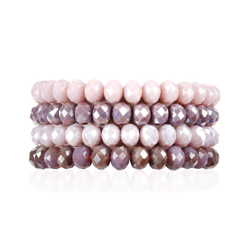 Fashion Solid Color Crystal Wholesale Bracelets