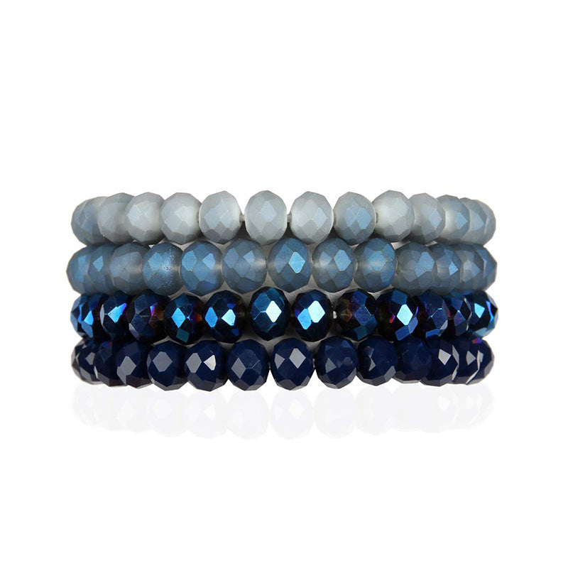 Fashion Solid Color Crystal Wholesale Bracelets