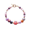 Fashion Heart Shape Fish Tail Pearl Handmade Inlay Artificial Gemstones Bracelets 1 Piece