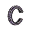 1 Piece Fashion C Shape Plating Inlay Copper Rhinestones Ear Clips