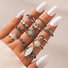 Alloy Fashion  Ring  (6225) Nhgy2134-6225