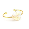 Fashion U Shape Crystal Plating Bangle 1 Piece