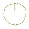 1 Piece Ethnic Style Color Block Alloy Pearl Seed Bead Beaded Women's Necklace