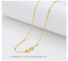 Simple Style Necklace Sterling Silver Plating Necklace