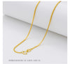 Simple Style Necklace Sterling Silver Plating Necklace