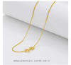 Simple Style Necklace Sterling Silver Plating Necklace