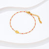 Fashion Devil's Eye Palm Stainless Steel Inlay Beads Bracelets