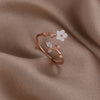 Sweet Geometric Copper Open Ring In Bulk