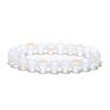 Simple Style Multicolor Moonstone Beaded Bracelets