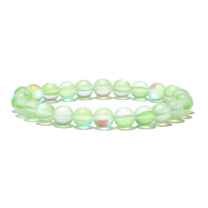 Simple Style Multicolor Moonstone Beaded Bracelets