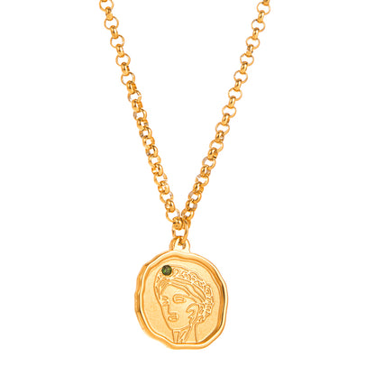 Star Moon Gold Plated