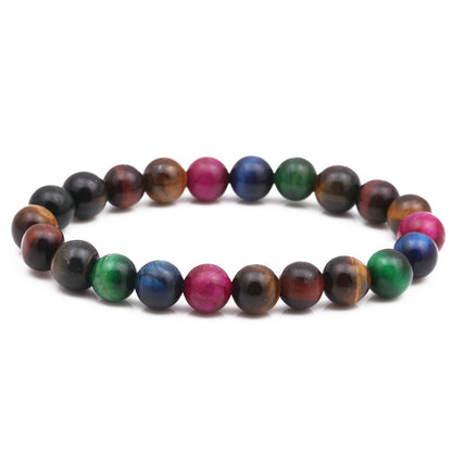 Retro Geometric Natural Stone Beaded Bracelets