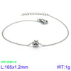 Simple Style Korean Style Animal Paw Print Titanium Steel Plating Bracelets Earrings Necklace