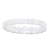 Retro Round Beaded Natural Stone Unisex Bracelets 1 Piece