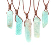 Fashion Square Crystal Pendant Necklace 1 Piece