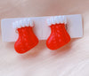 Fashion Santa Claus Plastic Resin Girl's Ear Clips 1 Pair