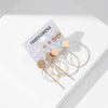 Fashion Geometric Alloy Plating Artificial Pearls Women's Earrings 1 Set