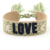 1 Piece Fashion Love Polyester Embroidery Handmade Tassel Unisex Bracelets