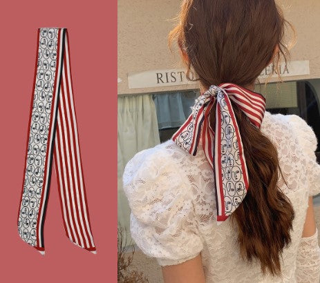 Fashion Flower Cloth Printing Hair Band 1 Piece