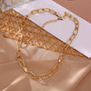 Hip-hop Geometric Alloy Plating Women's Necklace