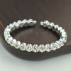 Luxurious Round Rhinestone Women's Bangle