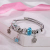 Fashion Animal Butterfly Metal Plating Rhinestones Women's Bangle 1 Piece