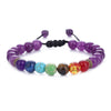 Ethnic Style Round Stone Beaded Unisex Bracelets