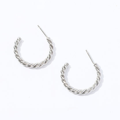 1 Pair Fashion Geometric Plating Stainless Steel Earrings