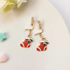 Fashion Bell Elk Alloy Christmas Girl's Ear Clips 1 Pair