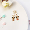 Fashion Bell Elk Alloy Christmas Girl's Ear Clips 1 Pair