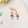 Fashion Bell Elk Alloy Christmas Girl's Ear Clips 1 Pair